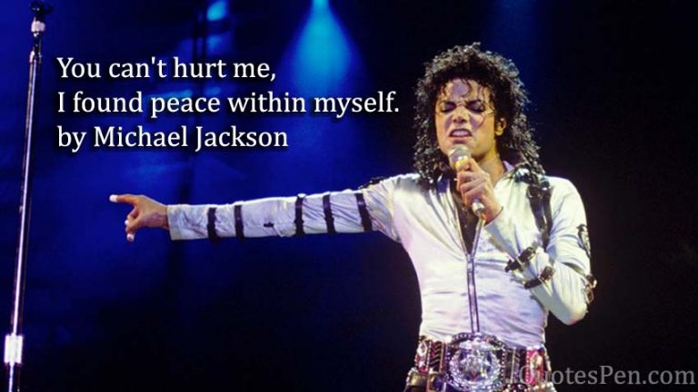 Best Michael Jackson Quotes on Inspirational, Life, Music, Dance, Success