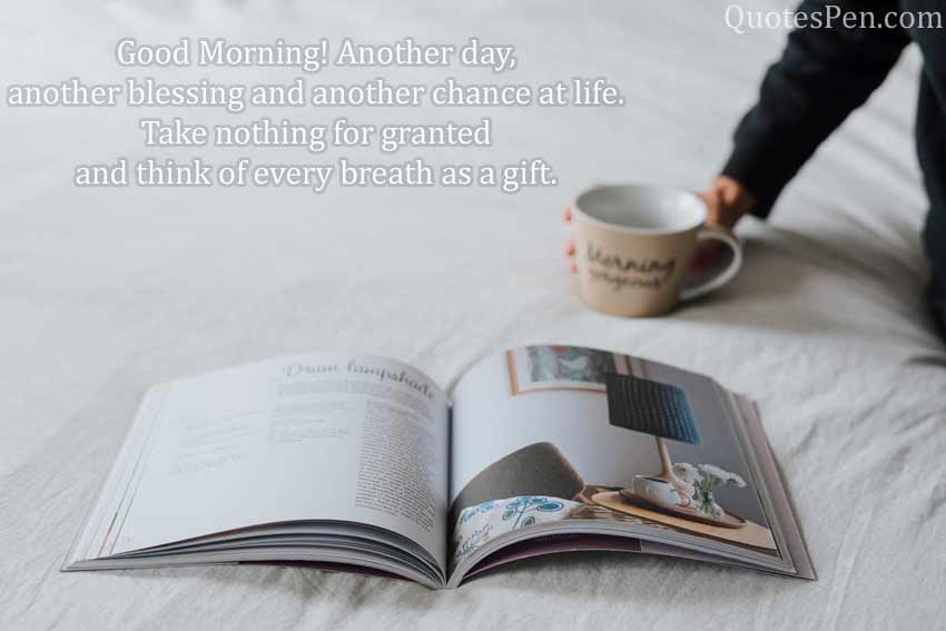 Good Morning Quotes For Life With Images Morning Messages In English