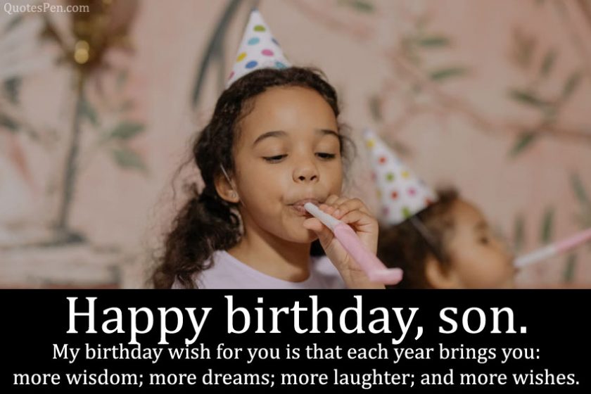 Birthday Wishes Quotes for Son | Happy Birthday Son