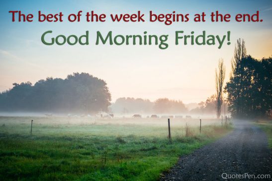 Good Morning Friday Images for Whatsapp - GM Messages