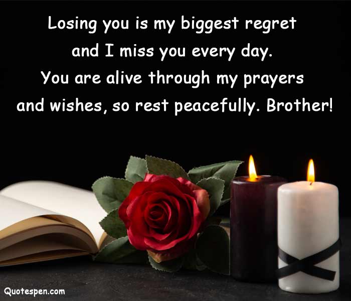 Brother Death Anniversary Quotes And Messages Family Is First