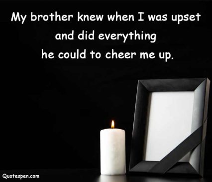 Brother Death Anniversary Quotes and Messages