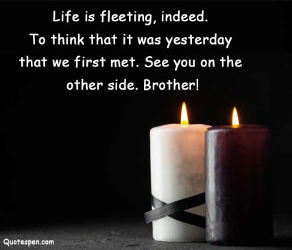 Brother Death Anniversary Quotes and Messages